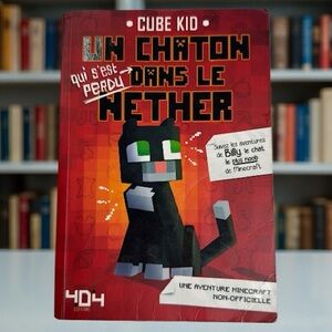 Un chaton qui s’est perdu dans le Nether